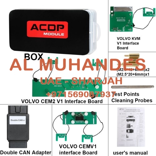 Yanhua Mini ACDP Module12 Volvo Key Programming Support Add Key & All Key Lost from 2009-2018