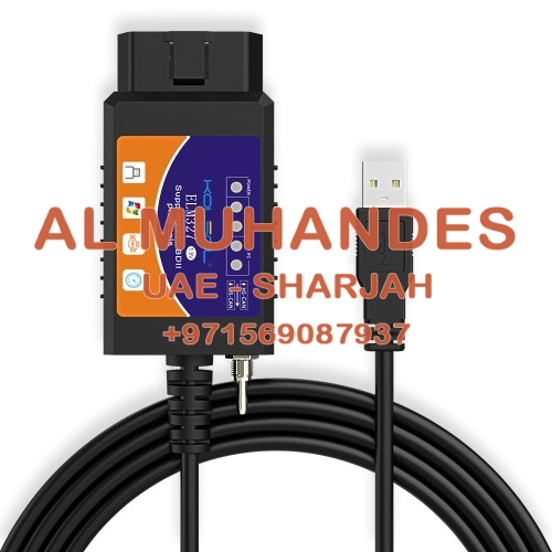 KOLSOL ELM327 USB V1.5 with Switch modified for Ford ELMconfig Forscan CH340+25K80 chip HS-CAN / MS-CAN