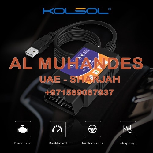 KOLSOL ELM327 USB V1.5 with Switch modified for Ford ELMconfig Forscan CH340+25K80 chip HS-CAN / MS-CAN