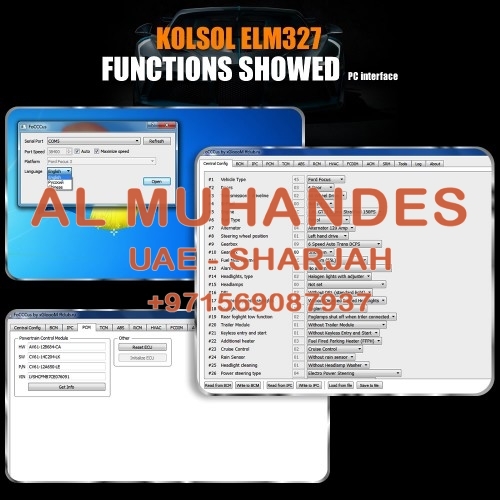 KOLSOL ELM327 WIFI OBD2 Scanner V1.5 ELM327 with Switch Car Scanner