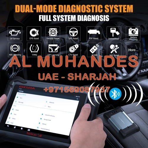 EUCLEIA TabScan S8 Pro Automotive Intelligent Dual-mode Diagnostic System Free Update Online for 18 Months