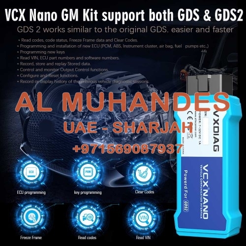 [US/UK Ship] Vxdiag VCX Nano for GM/Opel Multiple GDS2 and Tech2Win Diagnostic Tool with Wifi