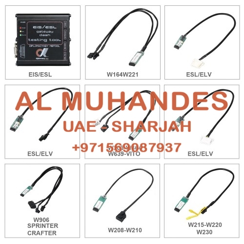 Mercedes Benz EZS EIS ELV ESL Dash Gateway Full Testing Device with OBD W210 W211 W212 W220 W221 W164 W166 W203 W204 W207 W906 W639