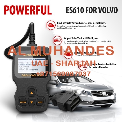 Autophix ES610 Professional Auto OBD2 EOBD Diagnostic Tool for Volvo