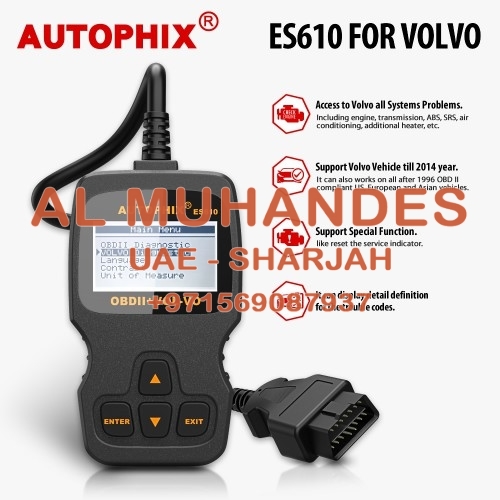 Autophix ES610 Professional Auto OBD2 EOBD Diagnostic Tool for Volvo