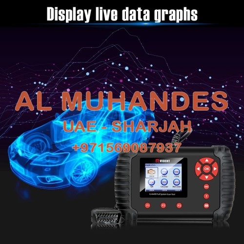 [US Ship] Original VIDENT iLink400 Full System Scan Tool Single Make Support ABS/SRS/EPB//DPF Regeneration/Oil Reset