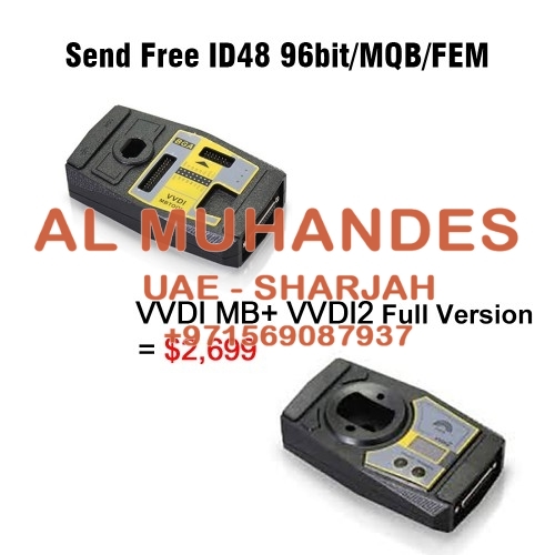 ?Promotion?Xhorse VVDI MB Tool + VVDI2 Full Version including OBD48 + 96bit 48 Clone + MQB + BMW FEM/BDC Free Shipping by DHL