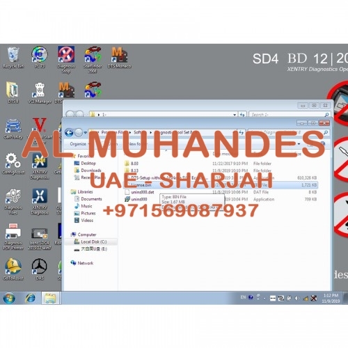 V2019.12 MB Star Diagnostic SD Connect C4 DELL 500G HDD Supports HHT-WIN, Vediamo and DTS Monaco