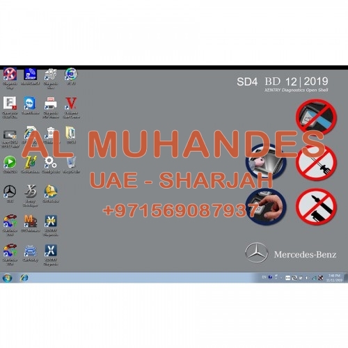 V2019.12 MB Star Diagnostic SD Connect C4 256G SSD Supports HHT-WIN Vediamo and DTS Monaco