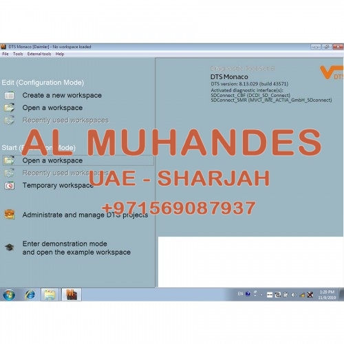 V2019.12 MB Star Diagnostic SD Connect C4 256G SSD Supports HHT-WIN Vediamo and DTS Monaco