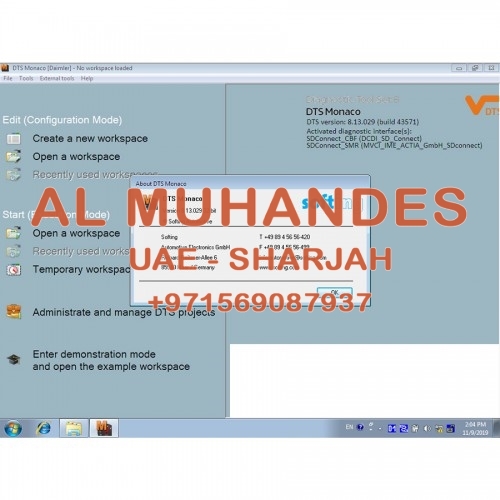 V2019.12 MB Star Diagnostic SD Connect C4 256G SSD Supports HHT-WIN Vediamo and DTS Monaco