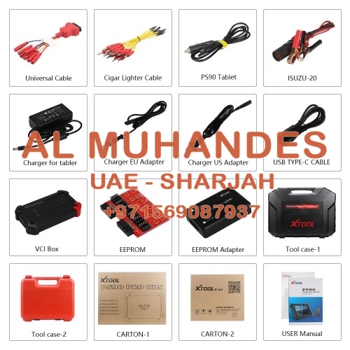 XTOOL PS90 PRO Car and Truck Diagnosis System Support Special Functions Free Update Online