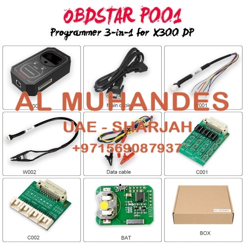 [UK Ship No Tax] OBDSTAR P001 Programmer RFID & Renew Key & EEPROM Functions 3 in 1 Get Free Toyota Simulated Smart Key
