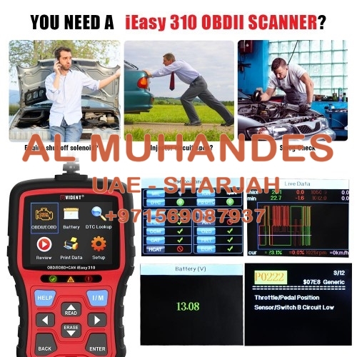 [UK Ship] Vident iEasy310 OBD2 Scanner OBDII Code Reader and Car Diagnostic Tool OBD2 Automotive Scanner