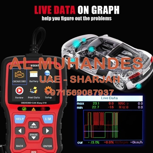 [UK Ship] Vident iEasy310 OBD2 Scanner OBDII Code Reader and Car Diagnostic Tool OBD2 Automotive Scanner