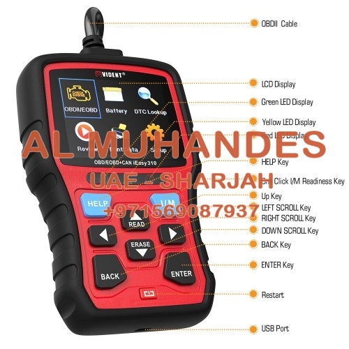 [UK Ship] Vident iEasy310 OBD2 Scanner OBDII Code Reader and Car Diagnostic Tool OBD2 Automotive Scanner