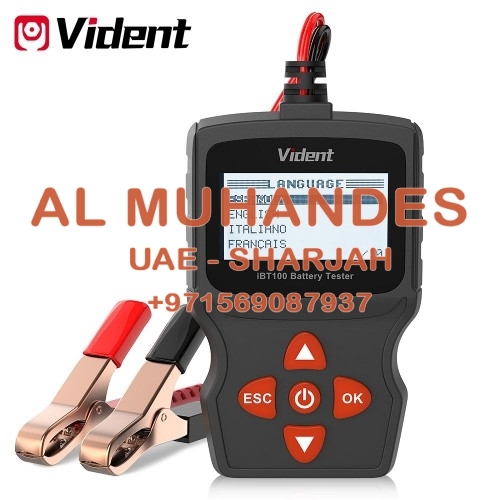 Vident iBT100 12V Battery Analyzer for Flooded, AGM,GEL 100-1100CCA Automotive Tester Diagnostic Tool