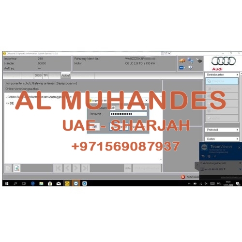 VW/AUDI ODIS Online Programming Service One Time/Monthly Online Input Coding Account For VAS 5054A/VAS6154