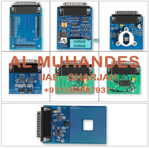 [UK Ship] V82 Iprog+ Pro with 7 Adapters Support IMMO + Mileage Correction + Airbag Reset