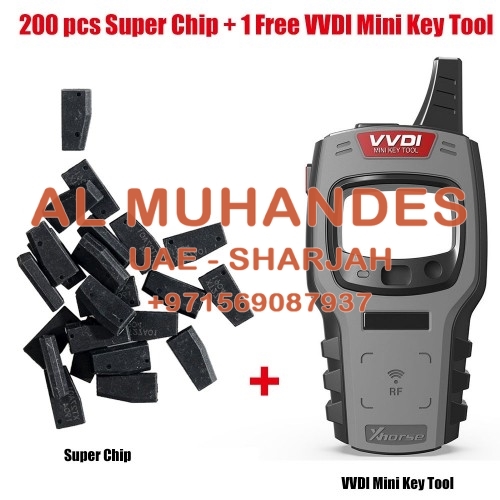 200pcs Xhorse VVDI Super Chips XT27 Get 1 Set Free VVDI Mini Key Tool Free Shipping by DHL